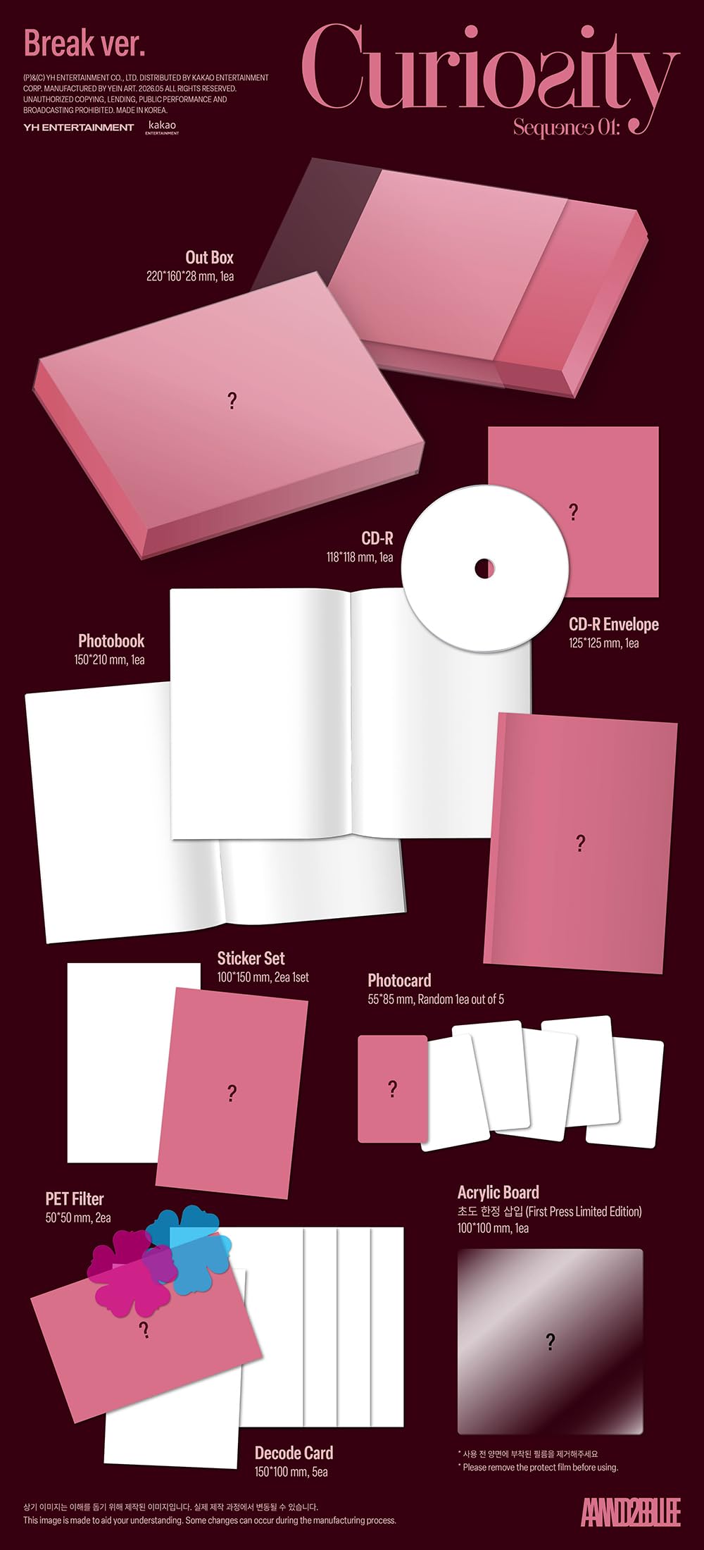Amazon.co.jp: AND2BLE (アンダブル) - 1st Mini [ Sequence 01
